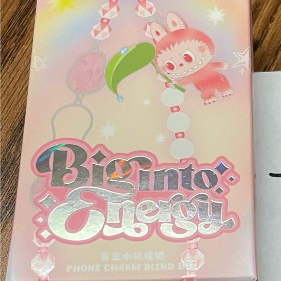 PopMart Big Into Energy Happiness phone charm UNOPENED - Picture 2 of 3